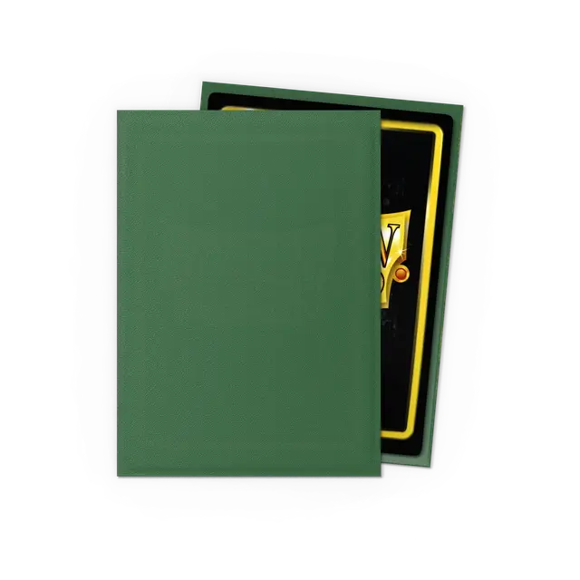 100 Dragon Shield Matte Sleeves - Forest Green | 241-AT